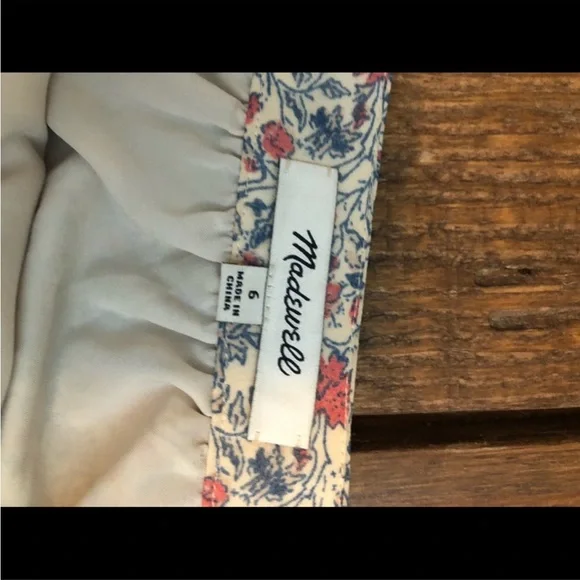 Madewell floral high-low skirt - Picture 4 of 5